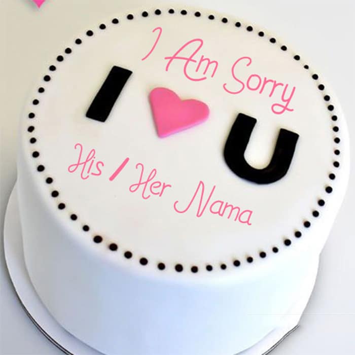 Love You Sorry Cake