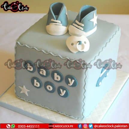 Baby Cake | Baby Shower Cake | Fondent Cake — Cake Links-mncb.edu.vn