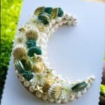 Moon Shape Ramadan Wishing Cake