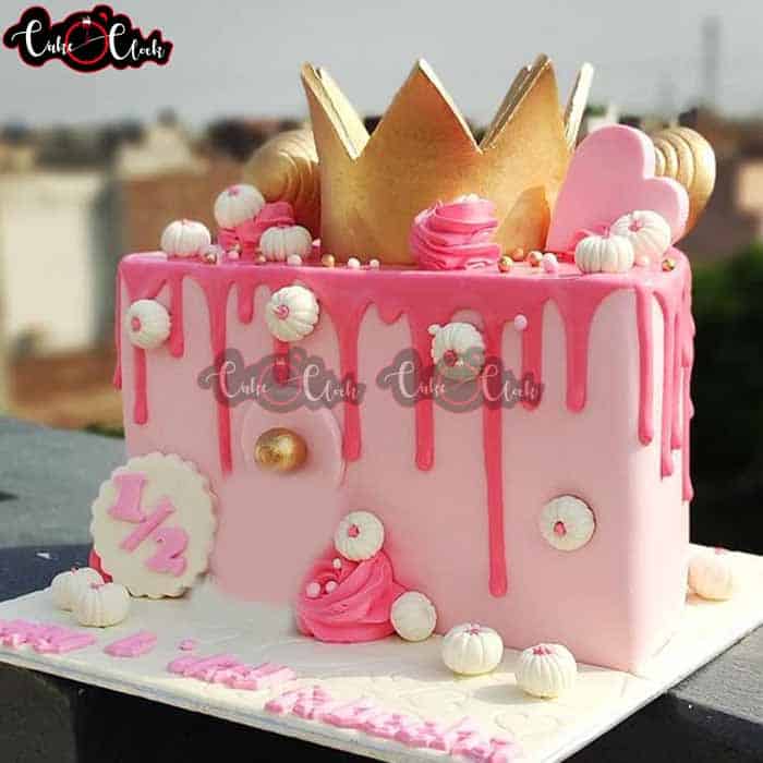 Baby Girl Dress Cake - CakeCentral.com