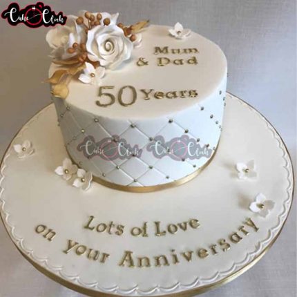 Lots Of Love Anniversary Cake