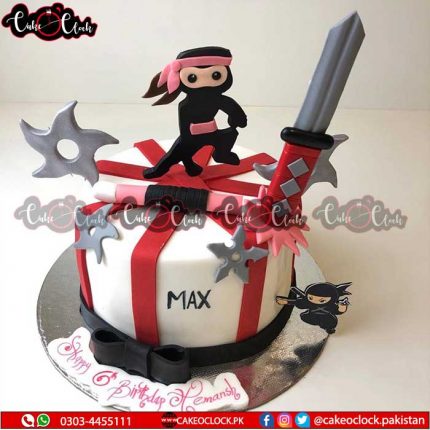 Fighter Ninja Cake