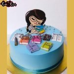 Books Theme Cake