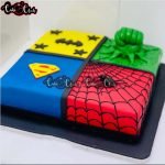 Super Heroes Cake