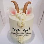 Cute Goat Eid Cake
