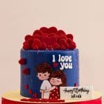 Beautiful Anniversary Cake