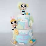 power puff girlcake