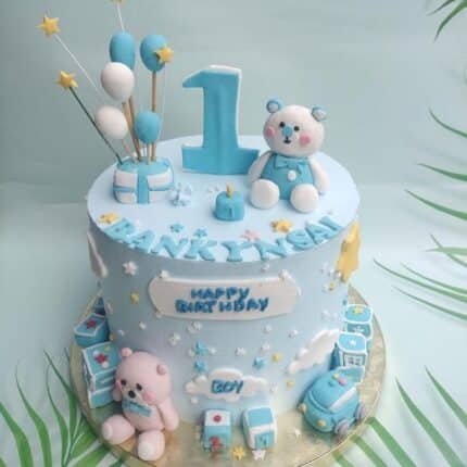 baby boy cake