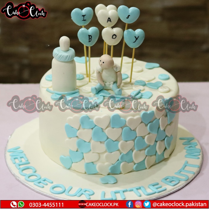 Baby Shower Cakes for Boys With Design Ideas | Pampers