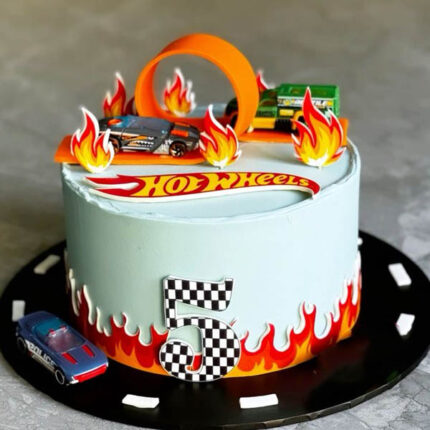 car theme cake