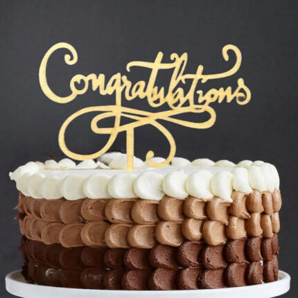 congratulation cake