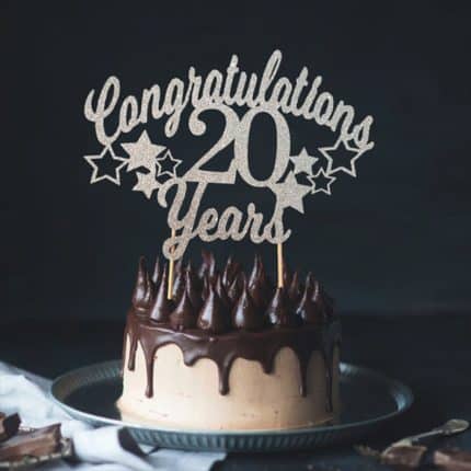 Congrats Anniversary Cake