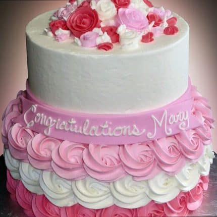 Delicious Congratulations Cake