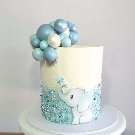 elephant theme cake