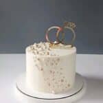 engagment cake