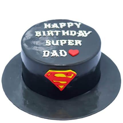 Super Dad Birthday cake