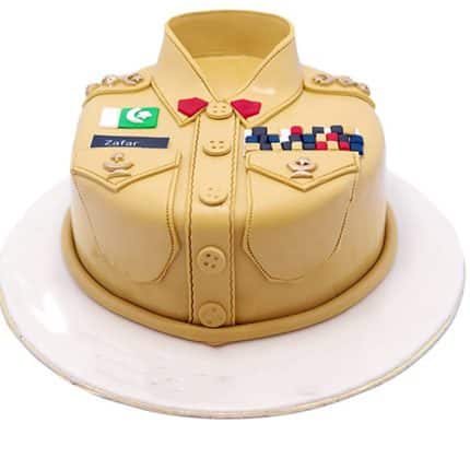 Army Themed Father's Day Cake
