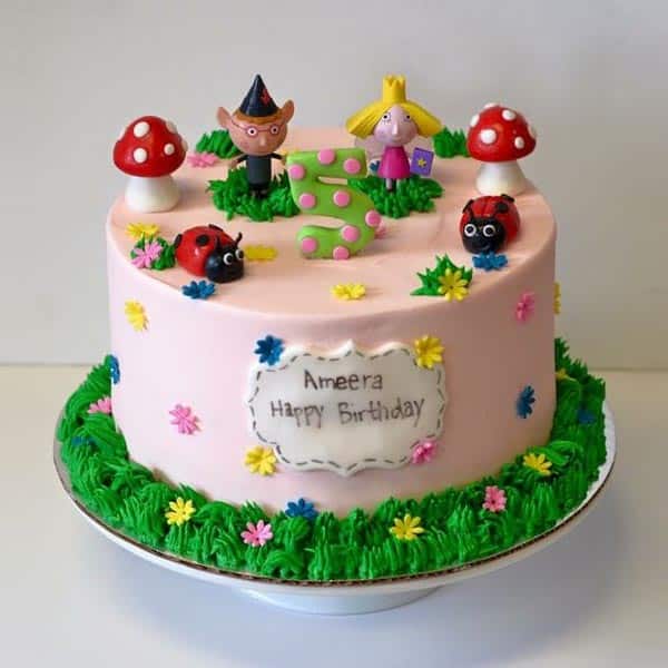 little kingdom theme cake
