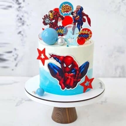 spider man cake