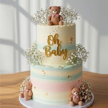 baby theme cake