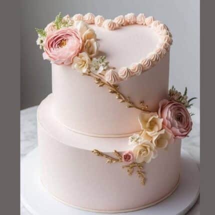 2 tier cake