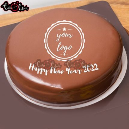Choco cake for new year