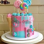 candy theme cake