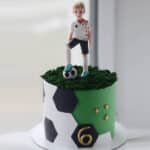 foot ball theme cake