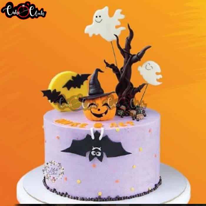 halloween theme cake