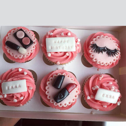 makeup cupcakes