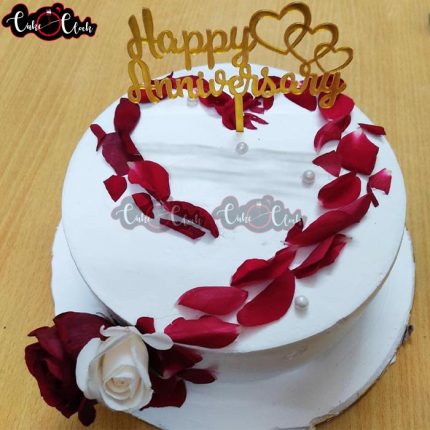 rose pettles cake