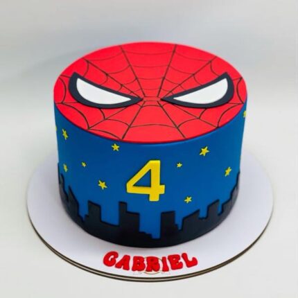 spider men cake