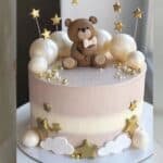 tinny teddy cake