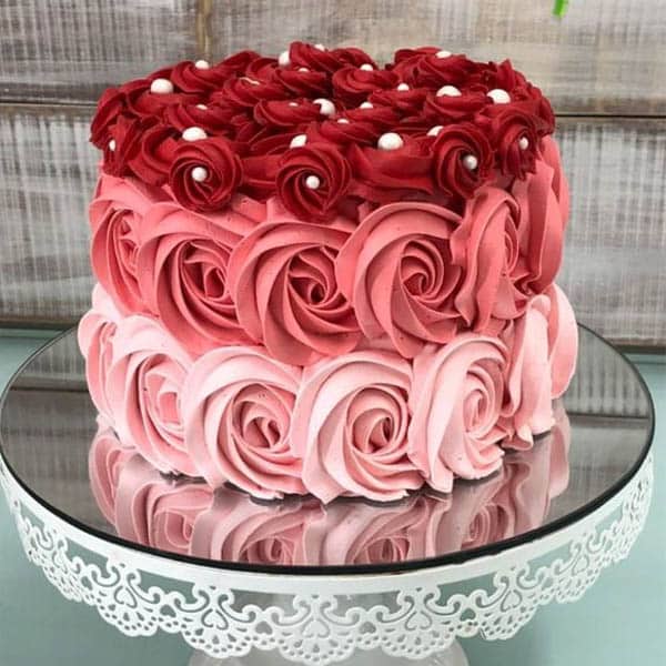valentine cake 2