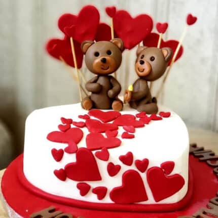 valentine cake 4