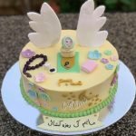 Angel theme cake