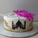 Sugar Flowers Ramadan Cake