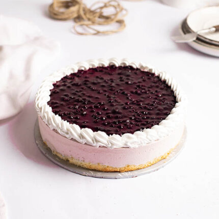 bluberry mousse cake