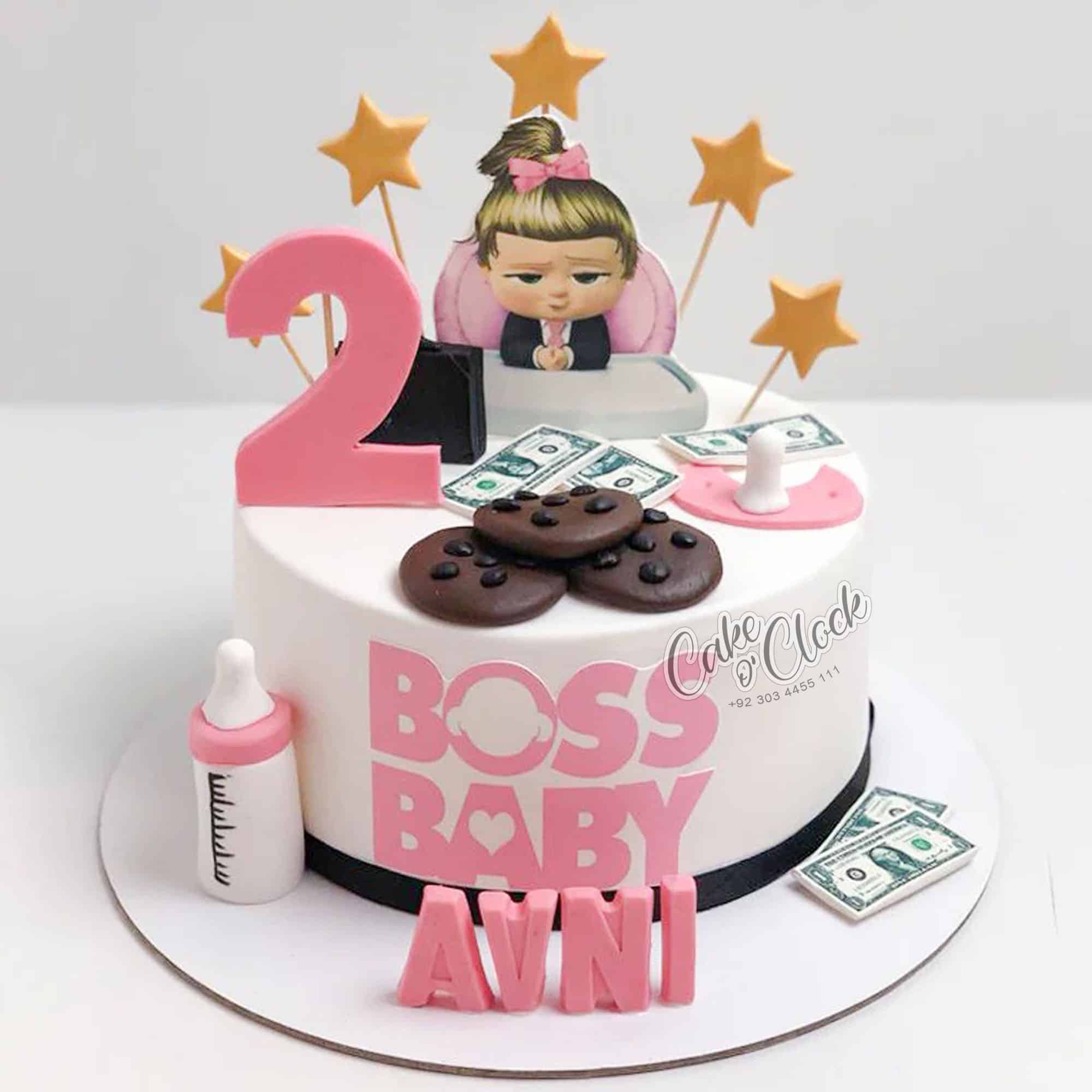 Boss Baby Cake – THE BROWNIE STUDIO