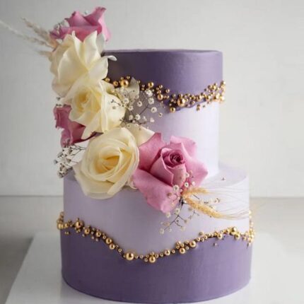 2 tier cake