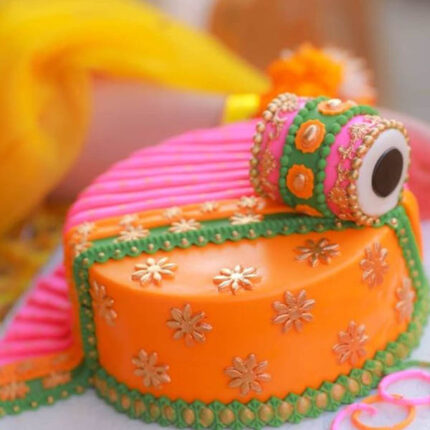 mehandi cake