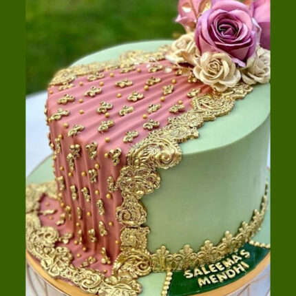 wedding mehandi cake