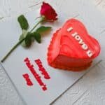 valentine day cake