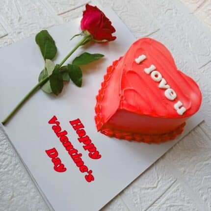 valentine day cake